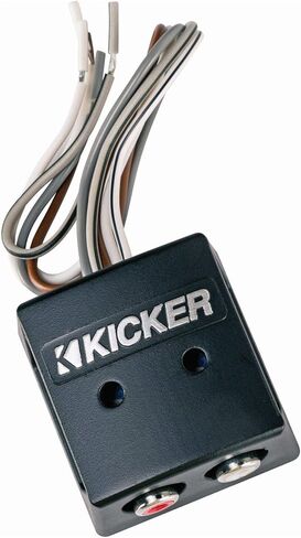 Kicker 46KISLOC K-Series Interconnect, Speaker to RCA W/Line-Out Converter & 46KIYFM Y-Adapter M/F Signal Cable in Kuwait