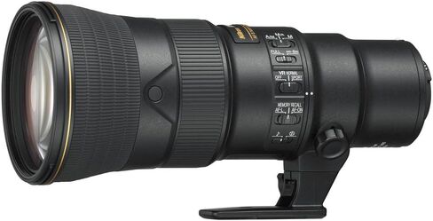 Nikon AF-S NIKKOR 500mm F/5.6E PF ED VR Telephoto Lens for Nikon DSLR (20082) + 64GB Memory Card + Backpack + Card Reader + Corel Photo Software + Filter Kit + Flex Tripod + Memory Wallet + More in Kuwait