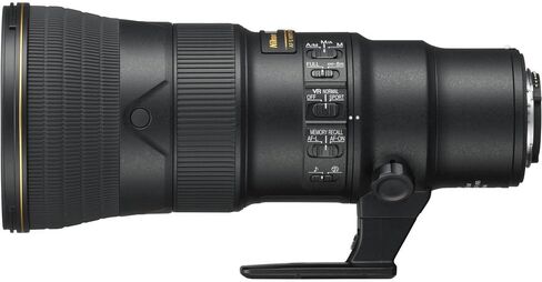 Nikon AF-S NIKKOR 500mm F/5.6E PF ED VR Telephoto Lens for Nikon DSLR (20082) + 64GB Memory Card + Backpack + Card Reader + Corel Photo Software + Filter Kit + Flex Tripod + Memory Wallet + More in Kuwait