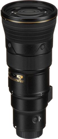 Nikon AF-S NIKKOR 500mm F/5.6E PF ED VR Telephoto Lens for Nikon DSLR (20082) + 64GB Memory Card + Backpack + Card Reader + Corel Photo Software + Filter Kit + Flex Tripod + Memory Wallet + More in Kuwait