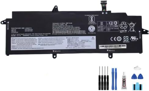 compatible For Lenovo ThinkPad X13 Gen2/3 20WK/XH L20M4P73 L20C4P73 6 LCD Display Touch Screen Digitizer Full Assembly Replacement Screen Repair battery L20M4P73+Free Tools，For L20M4P73 battery in Kuwait