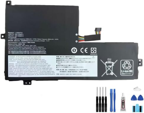Compatible with Lenovo Chromebook Gen 3 IdeaPad Flex 3 Chrome 15IJL7 L20L/C/D/3PG0 L20M3PG2 LCD Display Touch Screen Digitizer Full Assembly Battery L20M3PG0 + Free Tools, for L20M3PG0 Battery in Kuwait