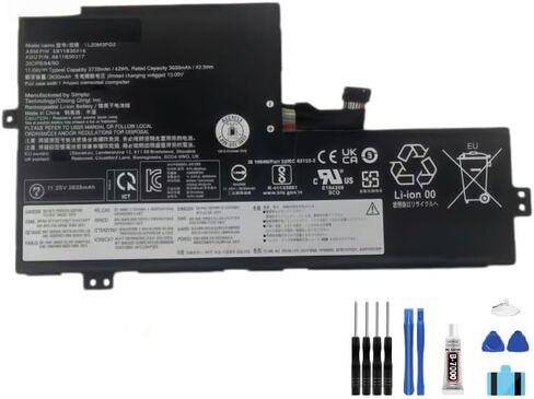 compatible For Lenovo IdeaPad 500e Chromebook 3rd Gen Flex 3 Chromebook-11IJL6 LCD Display Touch Screen Digitizer Assembly Replacement Screen battery L20M3PG2 +Free Tools，For L20M3PG2 battery in Kuwait