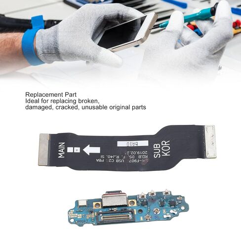 Schimer USB Charging Port Connector with Flexible Motherboard Cable in Kuwait