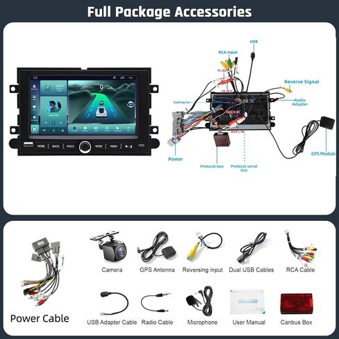 Car Radio for Ford F150 (2004-2008) F250/F350(2006-2014),Mustang(2005-2009) in Kuwait