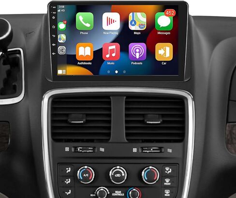 2+64G Car Radio for Dodge Grand Caravan 2011 2012 2013 2014 2015 2016-2020 in Kuwait