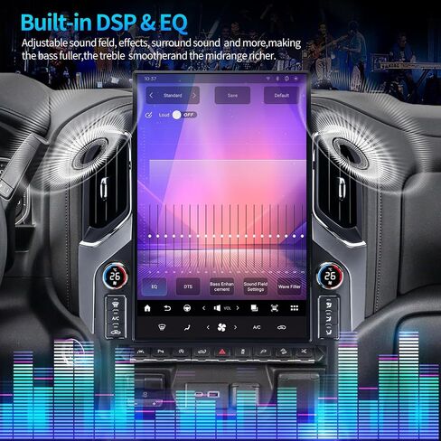 Radio for Chevrolet Silverado GMC Sierra 2019-2024 17.2inch in Kuwait