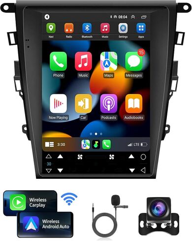 Car Radio for Ford Fusion Mondeo 2013-2018 Stereo Replacment for Manual AC in Kuwait