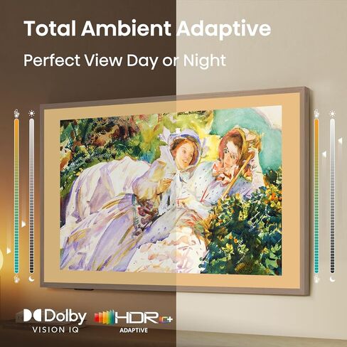 Hisense 65-Inch Class QLED 4K S7N CanvasTV™ Series Dolby Vision HDR Google Smart TV (65S7N) - 144Hz, Art Mode, Anti-Glare Panel, Hi-Matte Display, Frame & UltraSlim Wall Mount Included in Kuwait