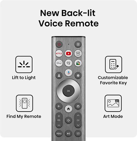 Hisense 65-Inch Class QLED 4K S7N CanvasTV™ Series Dolby Vision HDR Google Smart TV (65S7N) - 144Hz, Art Mode, Anti-Glare Panel, Hi-Matte Display, Frame & UltraSlim Wall Mount Included in Kuwait