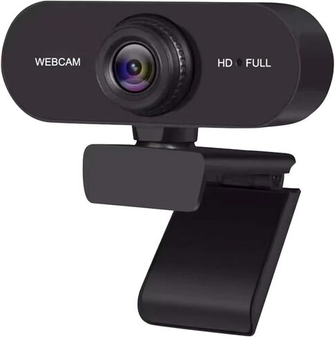 USB HD 1080P/2K Webcam Autofocus with Microphone Computer PC Webcam for PC/Laptop Conferences and Video Calls in Kuwait