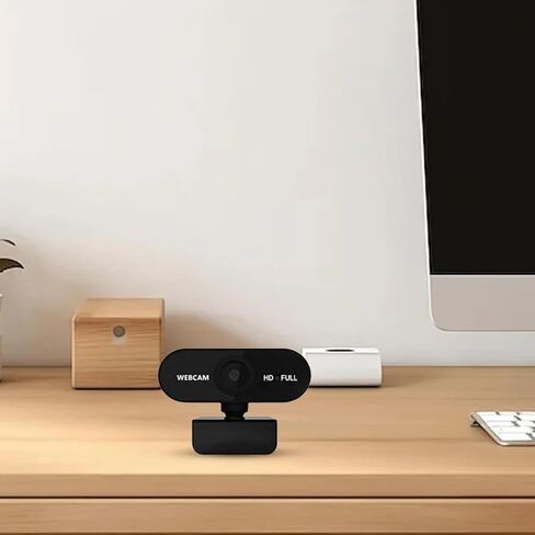 USB HD 1080P/2K Webcam Autofocus with Microphone Computer PC Webcam for PC/Laptop Conferences and Video Calls in Kuwait