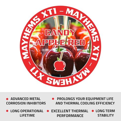 Mayhems - XT1 Concentrate PC Coolant - Computer Water Cooling Fluid - Liquid Cooling, Thermal Performance Series, 250 ml, Candy Apple Red in Kuwait