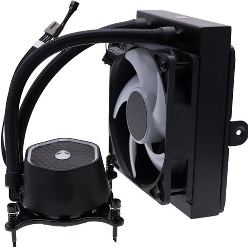 120mm RGB Liquid CPU Cooler (125W) – 27WXG Replacement for Dell Aurora R13 R14 – Compatible with P/N YJPT1, J7JHH, K9VXM, N08NH, G59V8, VWD01 – Radiator, Pump & Fan in Kuwait