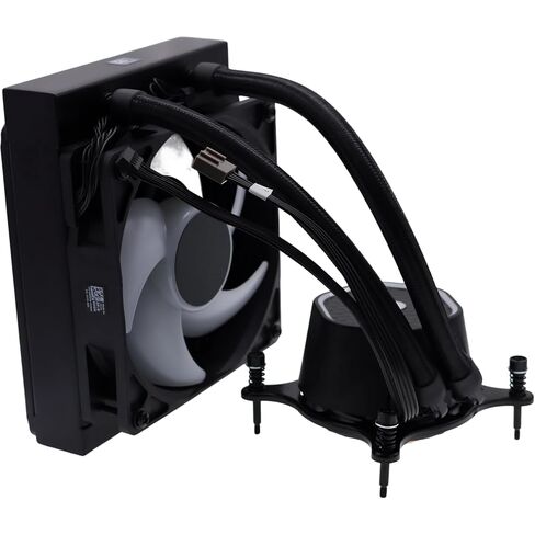 120mm RGB Liquid CPU Cooler (125W) – 27WXG Replacement for Dell Aurora R13 R14 – Compatible with P/N YJPT1, J7JHH, K9VXM, N08NH, G59V8, VWD01 – Radiator, Pump & Fan in Kuwait