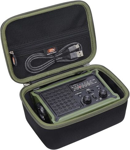 Legestori Hard EVA Carrying Case Compatible With Mesqool/Raynic Radio Emergency Weather Radio, Portable Protective Storage Box (Case Only) in Kuwait