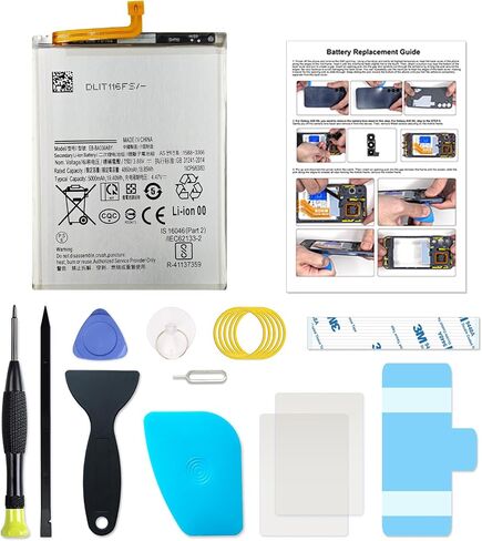New EB-BA546ABY Battery Compatible with Galaxy A25 5G / A35 5G SM-A256 SM-A356 B/U/U1/W/E, with Instruction & DIY Toolkit in Kuwait