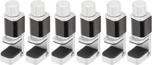 Schimer 6pcs Adjustable Screen Clamp Set for Phone and Tablet Repair Durable Metal Clip Max Height 15mm Soft Grip Pad in Kuwait