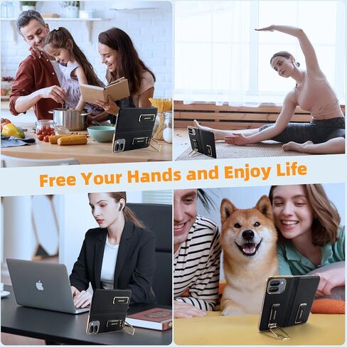 for Google Pixel 9 Pro Fold Leather Phone Case with Grip Ring Finger Strap,360° Rotatable Stand Built-in Screen Protector Cases,Full Body Anti-Scratch Shockproof Wristband Flip Cover(Black) in Kuwait