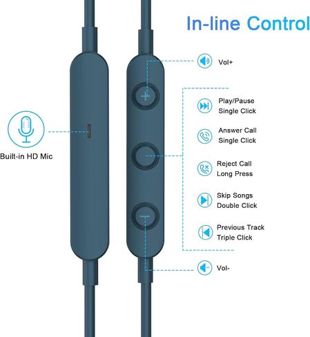 USB C Headphones in-Ear Wired Earbuds for iPhone 17 16 15 Pro Max in Kuwait