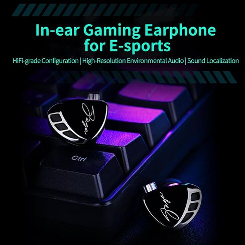 KZ Saga IEM Earbuds with Mic for Gaming & Music in Kuwait