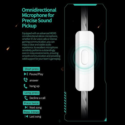 KZ Saga IEM Earbuds with Mic for Gaming & Music in Kuwait
