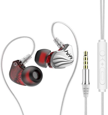 【 6D Surround Sound USB-C Jack & 2026 new Model】 HiFi Gaming Wired Headphones, Wired Microphone, Comfortable fit, Built-in Noise Reduction for Clear Calls, Suitable for Musicians, Daily Calls in Kuwait