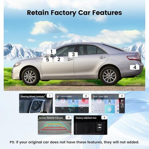 Roadanvi X12 Car Radio for 2015-2018 Subaru Forester 4 & 2016-2021 Subaru WRX Wireless Carplay & Android Auto Head Unit, WiFi & 4G LTE GPS Navigation 9" Touch Screen 1280x720 QLED 4GB+64GB Bluetooth in Kuwait