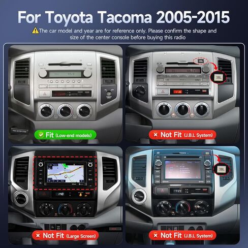 Naifay Double Din Linux Car Radio for Toyota Tacoma 2005-2015 in Kuwait