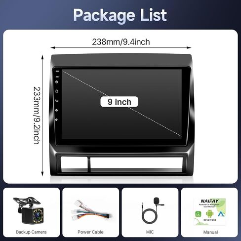 Naifay Double Din Linux Car Radio for Toyota Tacoma 2005-2015 in Kuwait