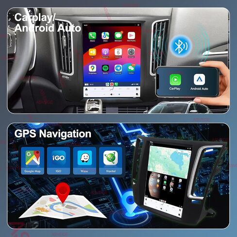 10.4" Car Radio for Maserati Levante 2015-2021 Vertical Touchscreen Upgrade in Kuwait