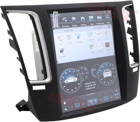 10.4" Car Radio for Maserati Levante 2015-2021 Vertical Touchscreen Upgrade in Kuwait