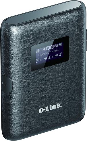 D-Link DWR-933 4G+ LTE-Advanced Cat 6 Wi-Fi Hotspot, 300 Mbps, Portable, Battery-Powered Up to 14 Hours, Dual-Band Wireless AC1200, Unlocked, Black in Kuwait