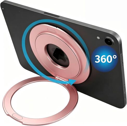 Tablet Stand Adjustable Universal Tablet Hand Holder, 360 Degrees Handle Grip Compatible for iPad/Galaxy Tab and All 6-11" Tablets (Pink) in Kuwait