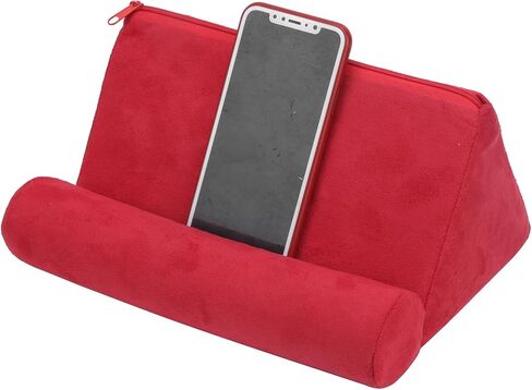 Pillow Tablet Stand Bed Rest Holder Portable Cushion Support for Tablet Phone E Reader with Suede Fabric for Bed Sofa Car Travel in Kuwait
