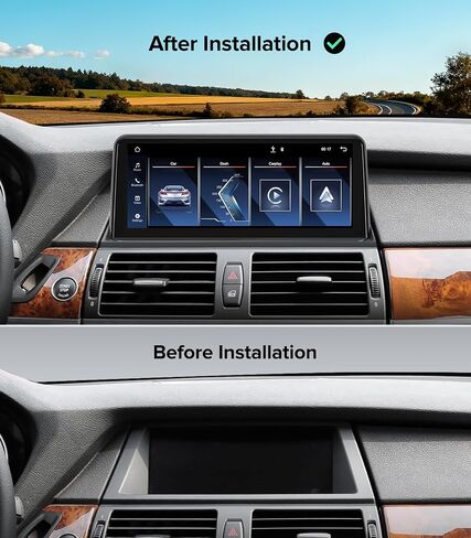 10.25" Linux CarPlay Radio for BMW X5 E70/ X6 E71 (2011-2013) in Kuwait
