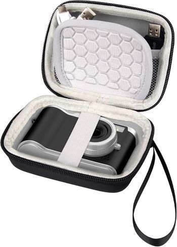Digital Camera Case Compatible with CAMKORY/for Lecran/for KODAK PIXPRO/for VAHOIALD/for Canon PowerShot ELPH 180/190/for Sony DSCW800, Small Camera Protective Bag Travel Cameras Storage hard Holder in Kuwait