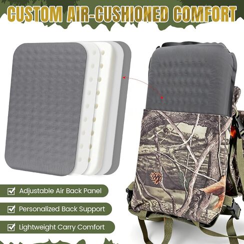 Saddle Hunting Backpack for Climbing Sticks and MOLLE Gear in Kuwait