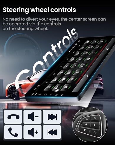 8Core Car Radio for Subaru Forester WRX Impreza STi 2016 2017 2018: 9inch HD IPS Touchscreen Replacement CarPlay&Android Auto GPS 5GWiFi Head Unit Bluetooth5.0 SWC Backup Camera FM DSP in Kuwait