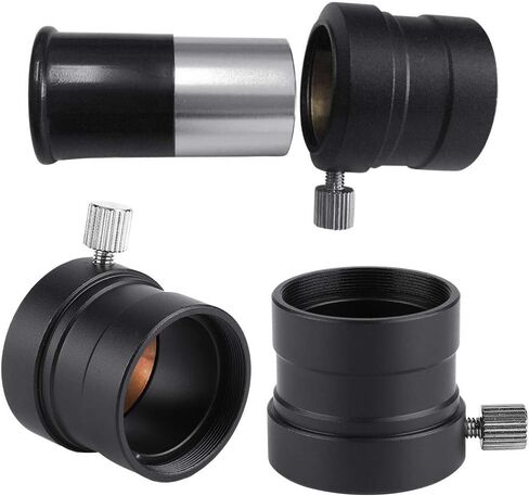 Telescope Eyepiece Adapter 1.25 to 0.965 Inch, 31.7mm to 24.5mm Metal Adapter Ring for Telescope Eyepiece Conversion in Kuwait