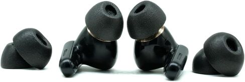 Comply TWo-220-C Memory Foam Replacement Earbud Tips, Black, Small in Kuwait