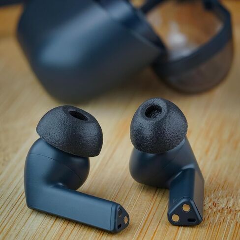 Comply TWo-220-C Memory Foam Replacement Earbud Tips, Black, Small in Kuwait