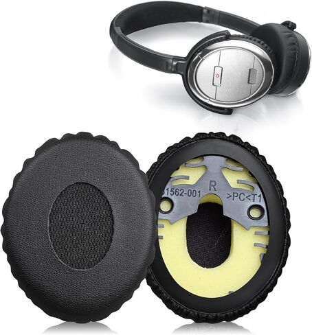 Replacement Earpads for Bose QuietComfort(QC) 3 and OE1 On-Ear Headphones, Ear Cushions Headset Earpads Ear Cups Cover Repair Parts (Black) in Saudi Arabia