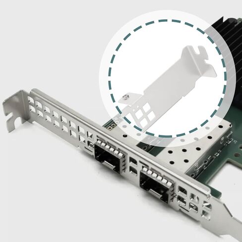 Full Height Bracket MCX623106AN Compatible with Mellanox ConnectX-6 CX623106AN in Saudi Arabia