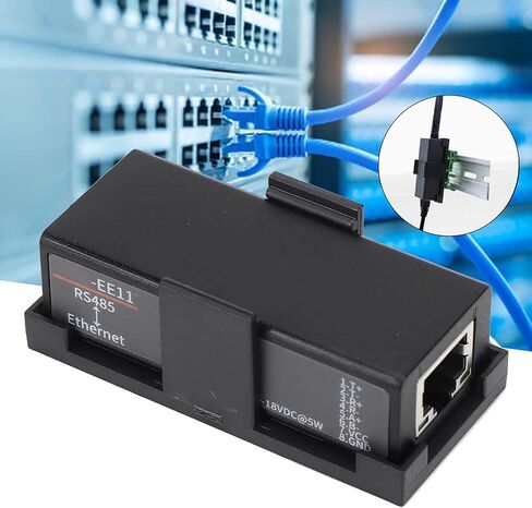 HF7121 Serial Server to Ethernet Converter Module with Web Configuration 5 36VDC for Industrial Automation IoT Systems and Remote Monitoring in Kuwait