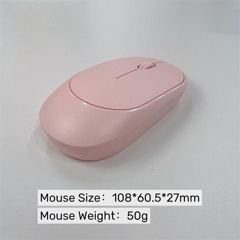 ASHATA Wireless Keyboard and Mouse Combo, Korean 78 Keys 2.4G Keyboard Thin and Lightweight, for PC Laptop in Kuwait