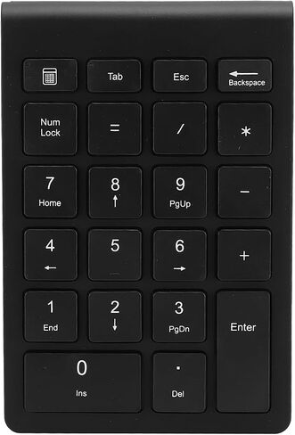 Fabater 2.4G Wireless Keyboard and Mouse Set, Ultrathin 22-Key Digital Numeric Keypad with ScissorFoot Design, Quiet Rebound Switches, 1200 DPI Optical Silent Mouse for // in Kuwait