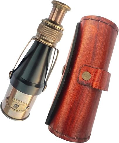 Antique Victorian Vintage Marine Decor Brass Binoculars for AdultsKidsHuntingHikingBird WatchingHandheldCampingTrekkingWildlife WatchingBrass BinocularMonocular (ASI0056) in Saudi Arabia