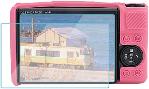 FABULETTA Case for Canon SX740/SX730 With 2 Screen Protectors (Jelly green) in Kuwait