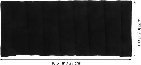 Wakauto 4pcs Camera Bag Insert Dividers, Black Fiber Velvet in Kuwait